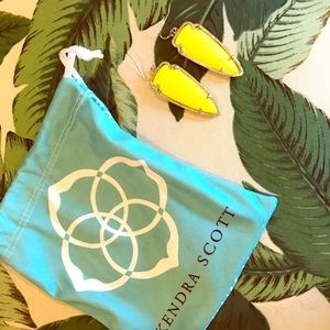 Neon Kendra Scott arrow earrings